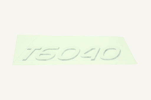 [1180791] Autocollant de type New Holland T6040 38x185mm